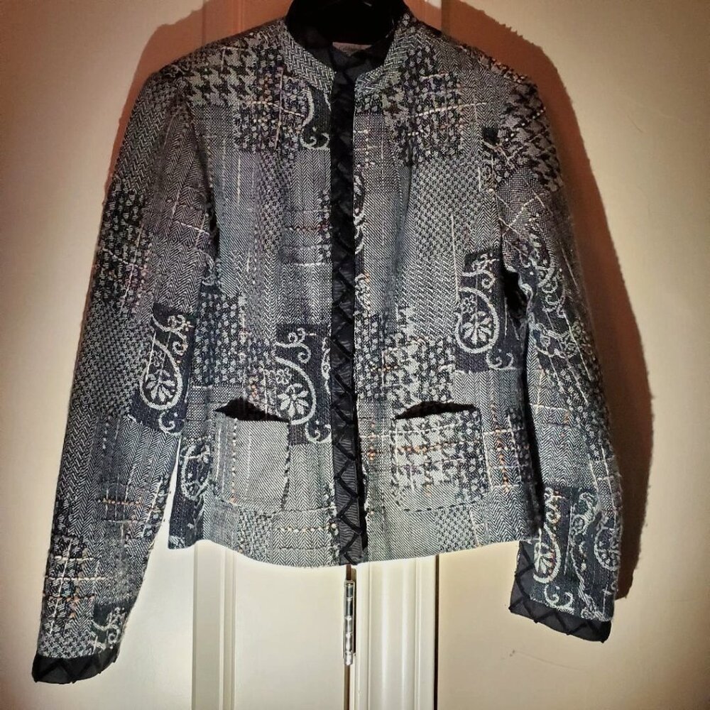 Black Woven Jacket